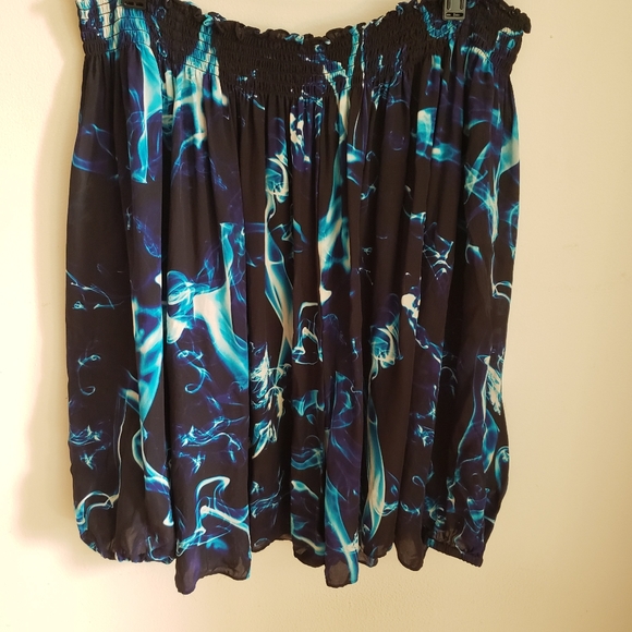 Nicole Miller silk off shoulder blouse - Picture 3 of 3